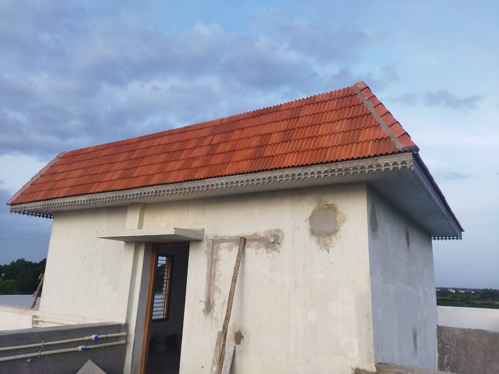 Live residential construction site in Chennai — SRM Constructions project 11