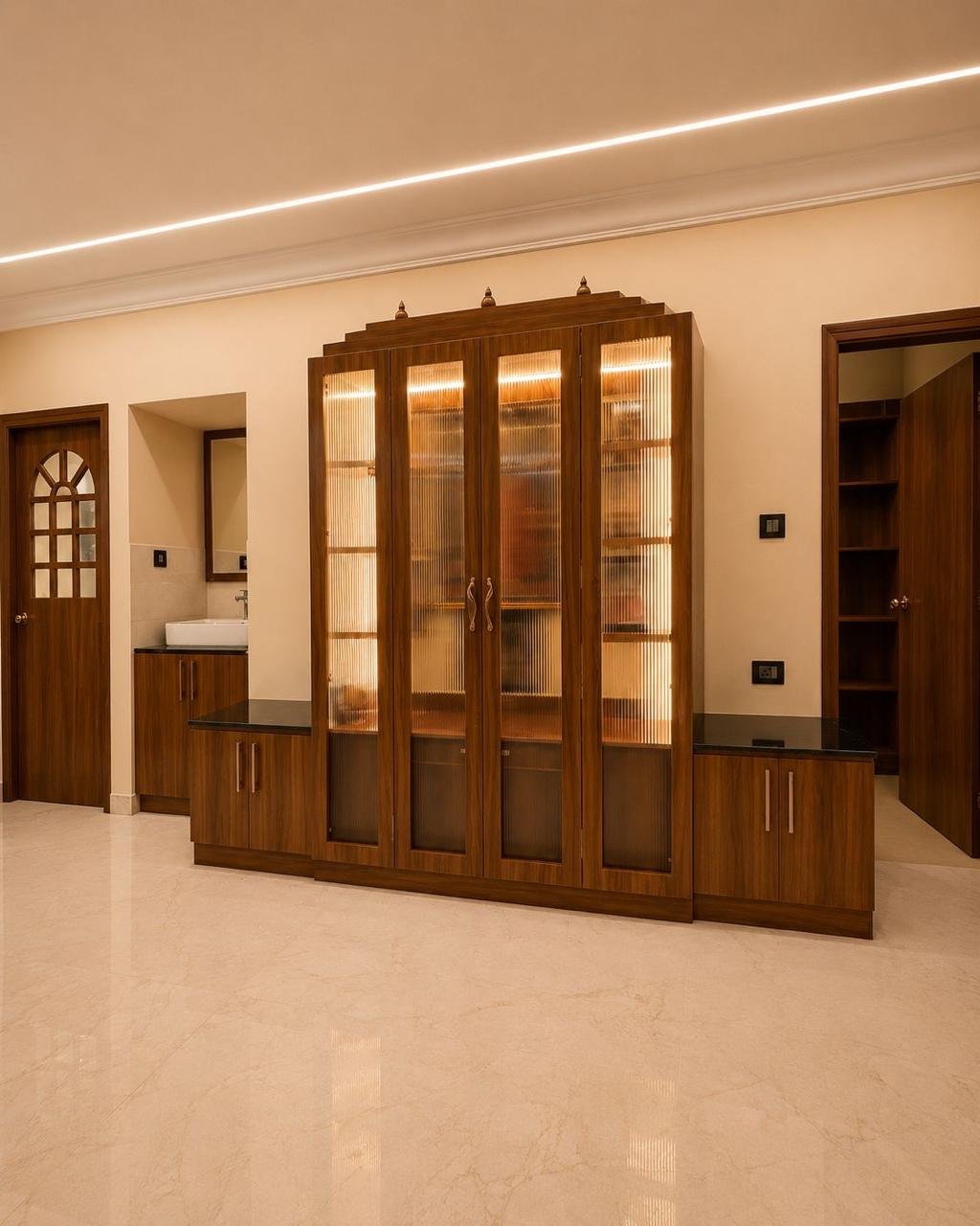 Premium home interior crafted by SRM Interior Studio Chennai